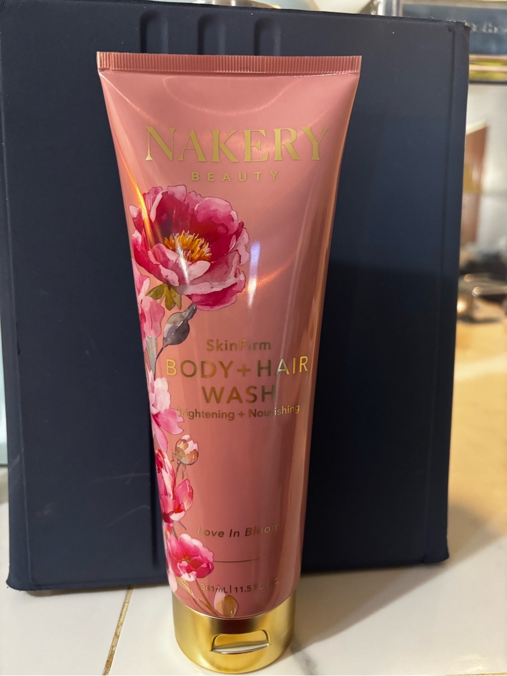 Nakery Beauty SkinFirm Body + Hair Wash — Pink